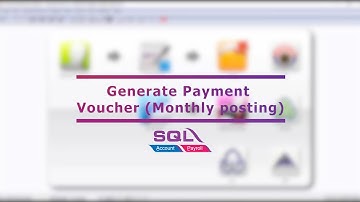 SQL Payroll link to SQL Accounting (Monthly Posting)