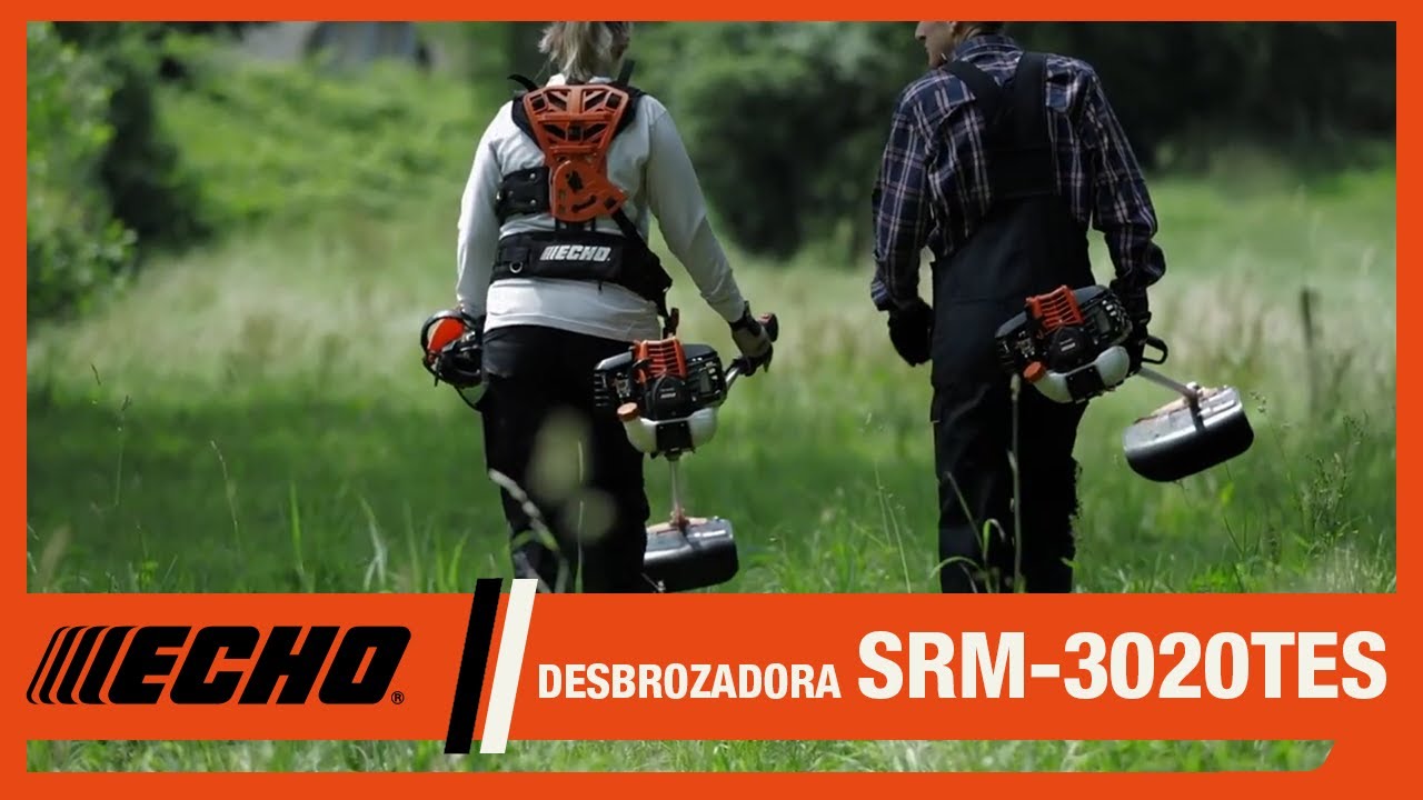 Desbrozadora ECHO SRM 3020TES - YouTube