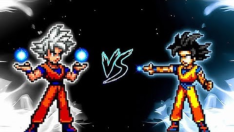 Goku Monkey King V3 OP (all form ) VS Goku LB V6 OP (all form) in Jump Force Mugen