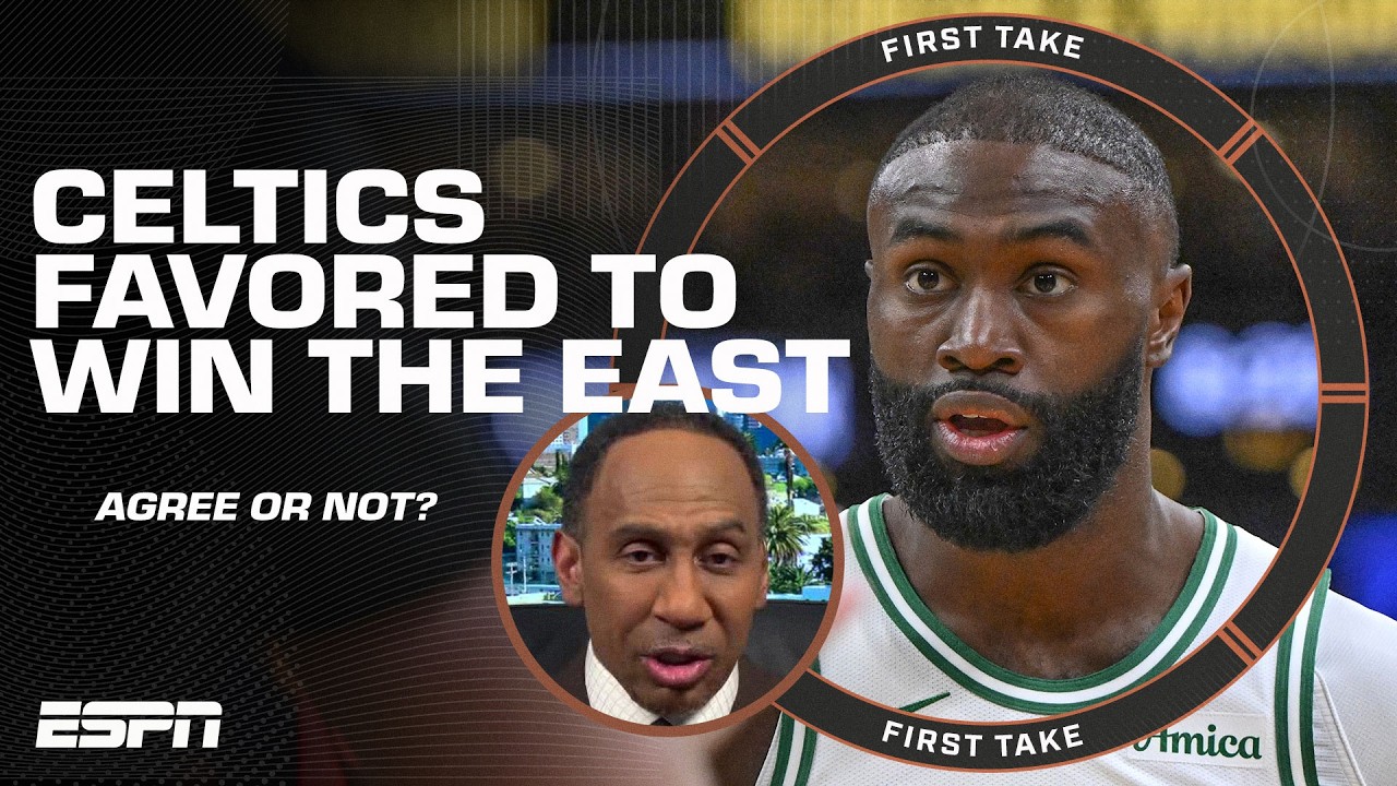 Who will WIN the East? 🏀 Stephen A. ISN'T BUYING IN to the Boston Celtics' dream | First Take