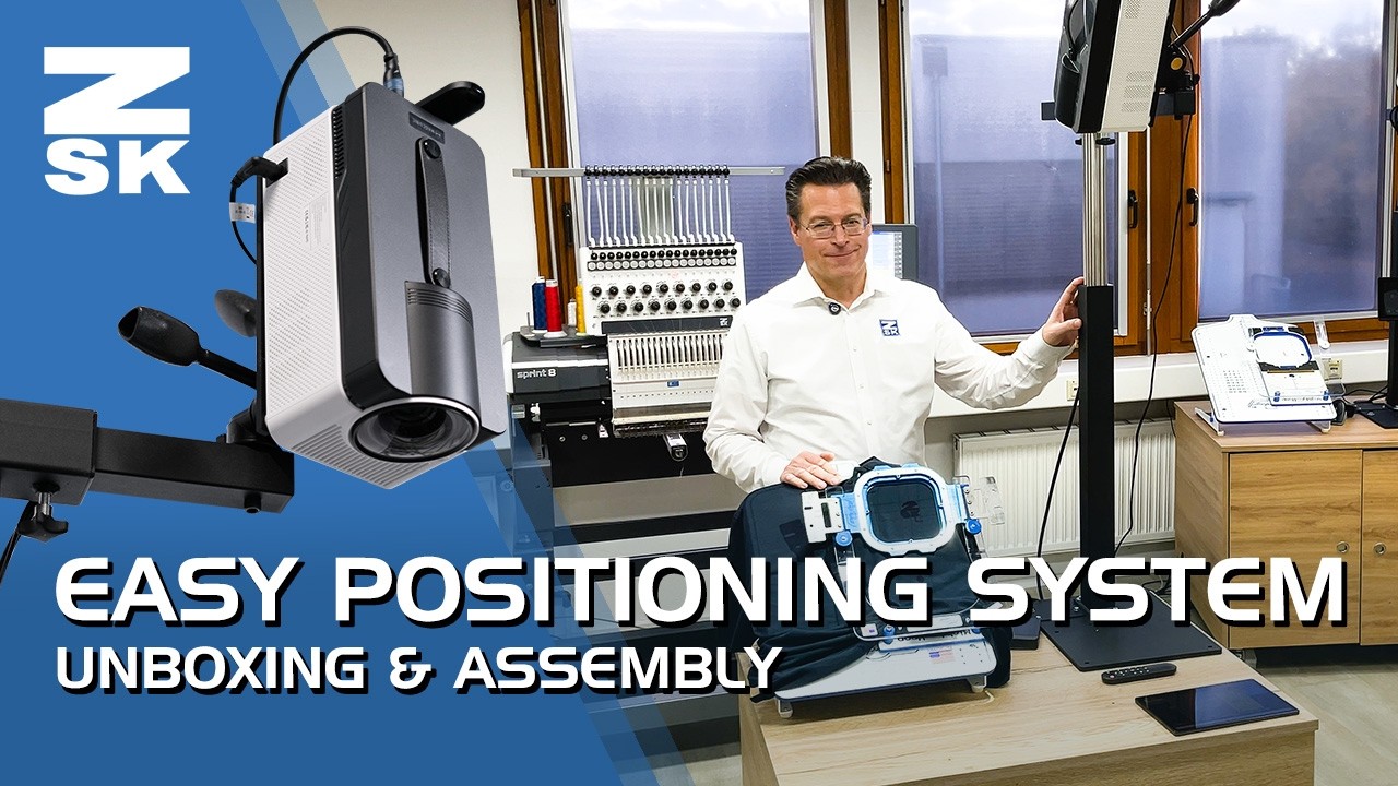 Прекратите тратить время впустую! Распаковка и настройка EPS HOOPSTATION.