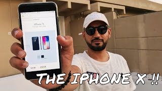 Ordered The iPhone X in Dubai!!
