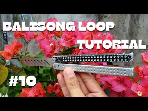 Beginner Balisong Loop Tutorial 10 - Blender n Twist