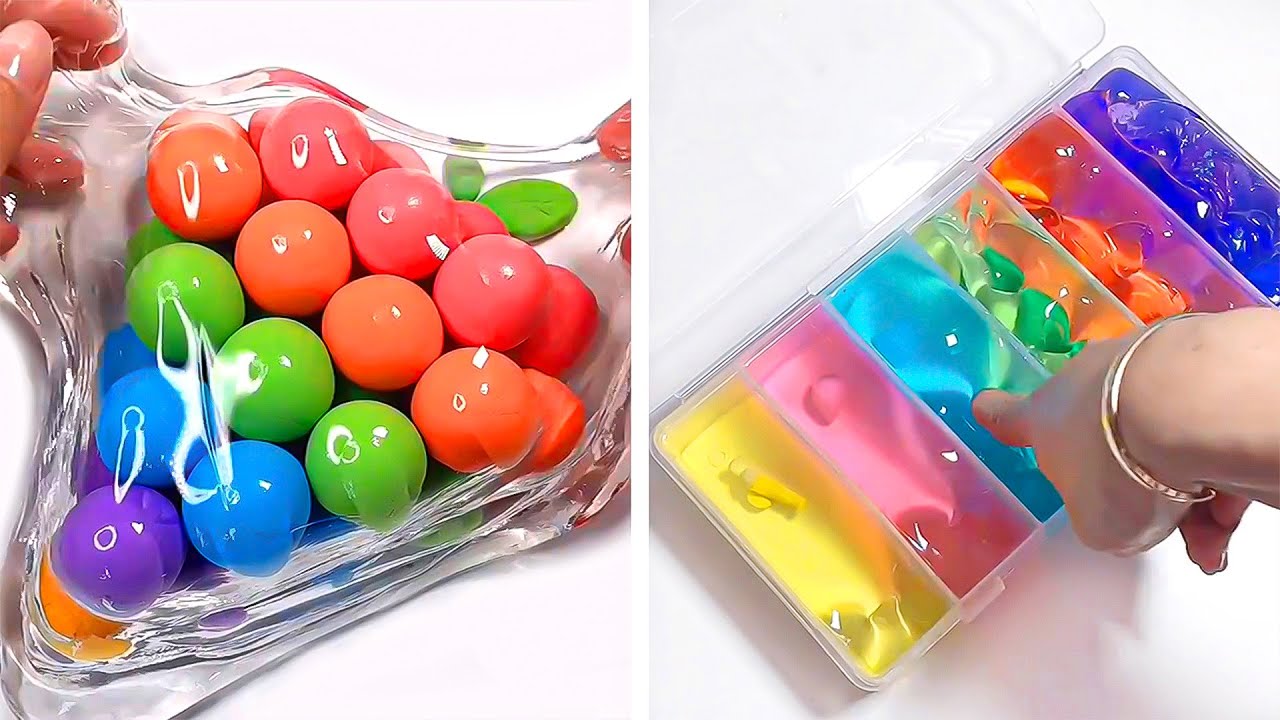 24 Hours Of Oddly Satisfying Slime ASMR - Relaxing When Stressed Or Sleepy