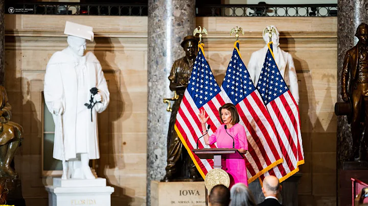 Speaker Pelosi Holds Statue Dedication and Unveili...