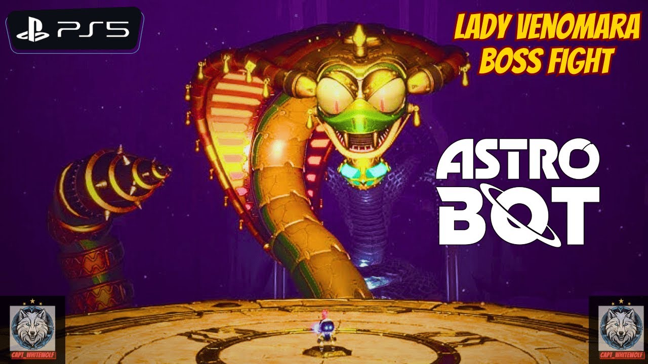 Lady Venomara Boss Fight: Astro Bot Gameplay Walkthrough