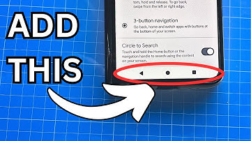 How to add the NAVIGATION buttons to your Google Pixel.