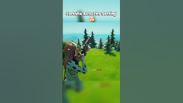 Fortnite Auto Fire Setting 🤯 #shorts