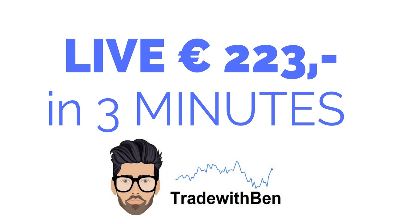+ €223 in 3 minutes! Binary Options Live Trading Strategy- Live Webinar- Free Signals