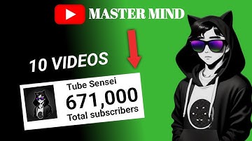 How @TubeSenseiofficial Cracked Youtube His SECRET to beat YOUTUBE Algorithm #youtubegrowth#youtube 