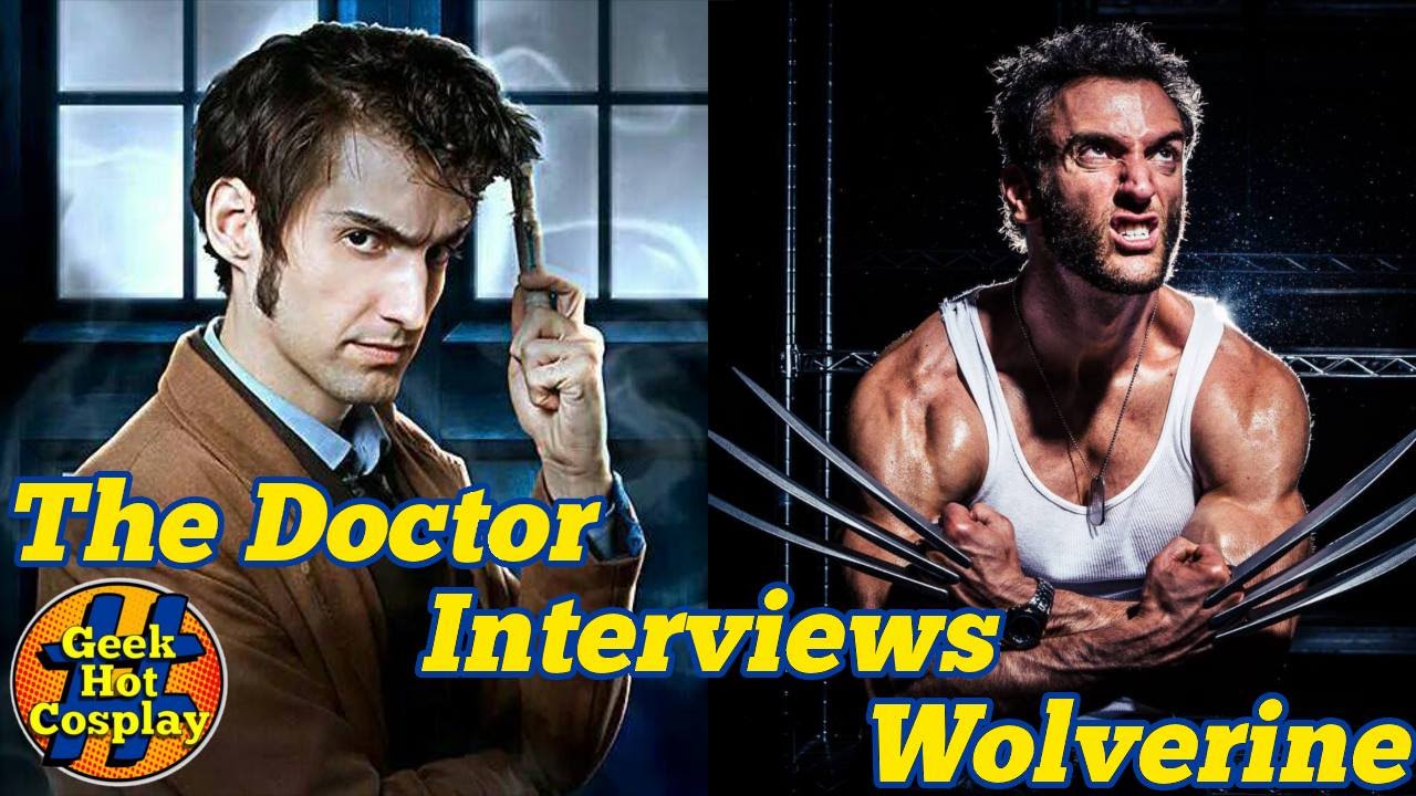 The Doctor (Time and Space Cosplay) Interviews Wolverine (Lonstermash) [LA CosplayCon]