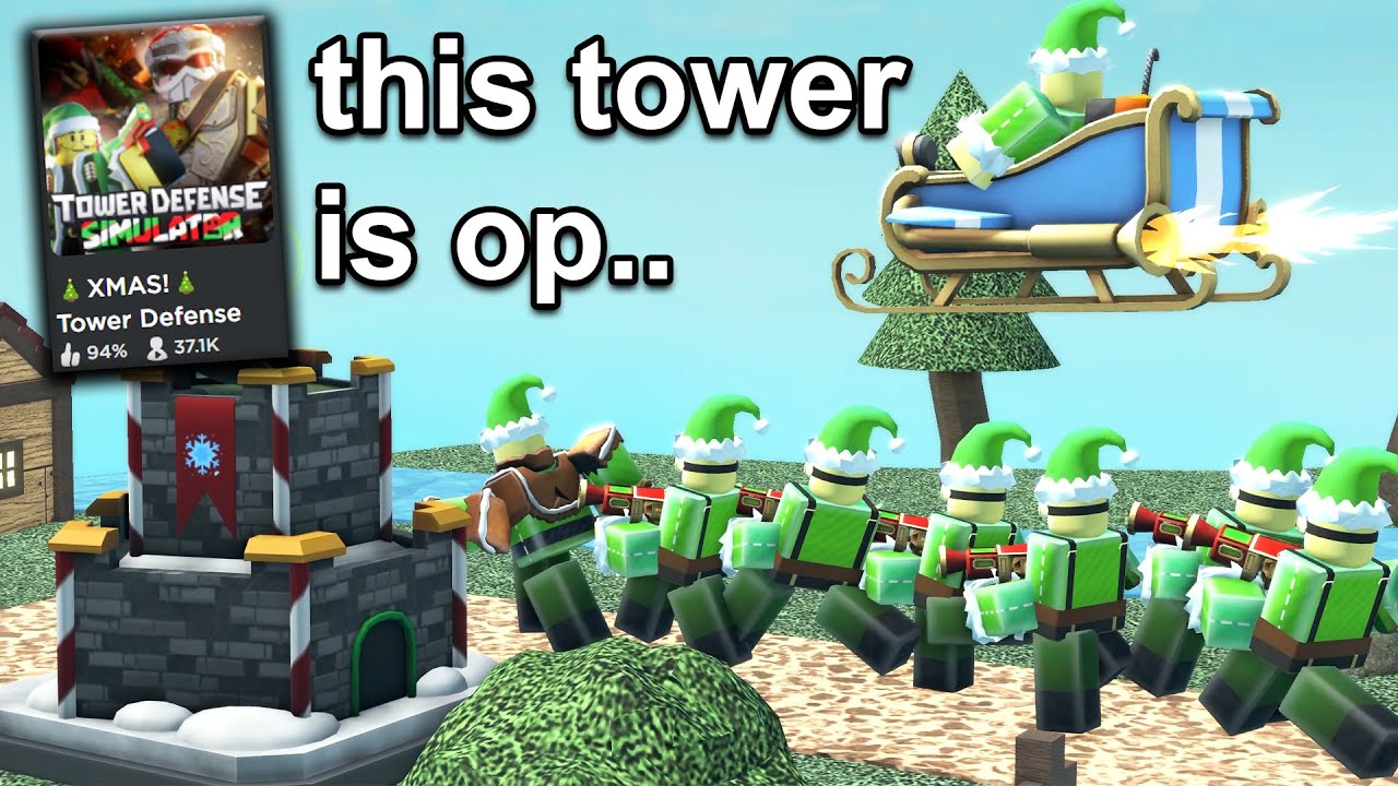 chrmx on X: i made some Tower defense simulator towers in