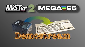 MEGA65 C64 Core Demostream & Paddle test