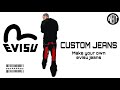 Diy  how to custom jeans  simple customisation ideas 2024  customize jeans at home