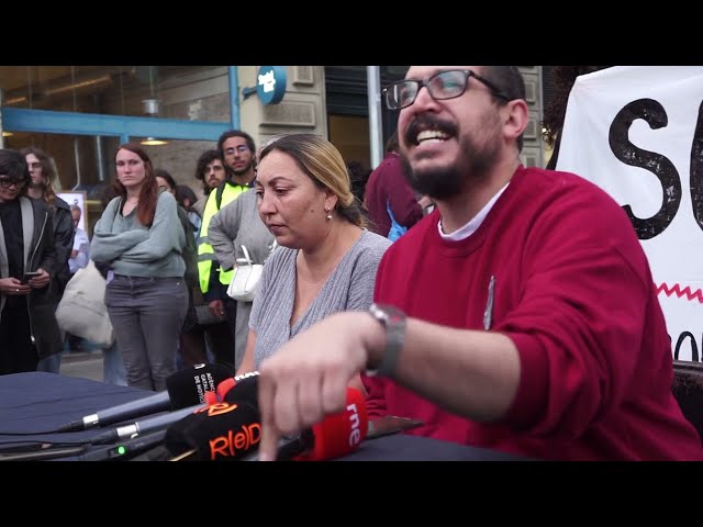 Manifestació a Vallcarca després del desnonament de les barraques i okupació edifici (08/05/2025)