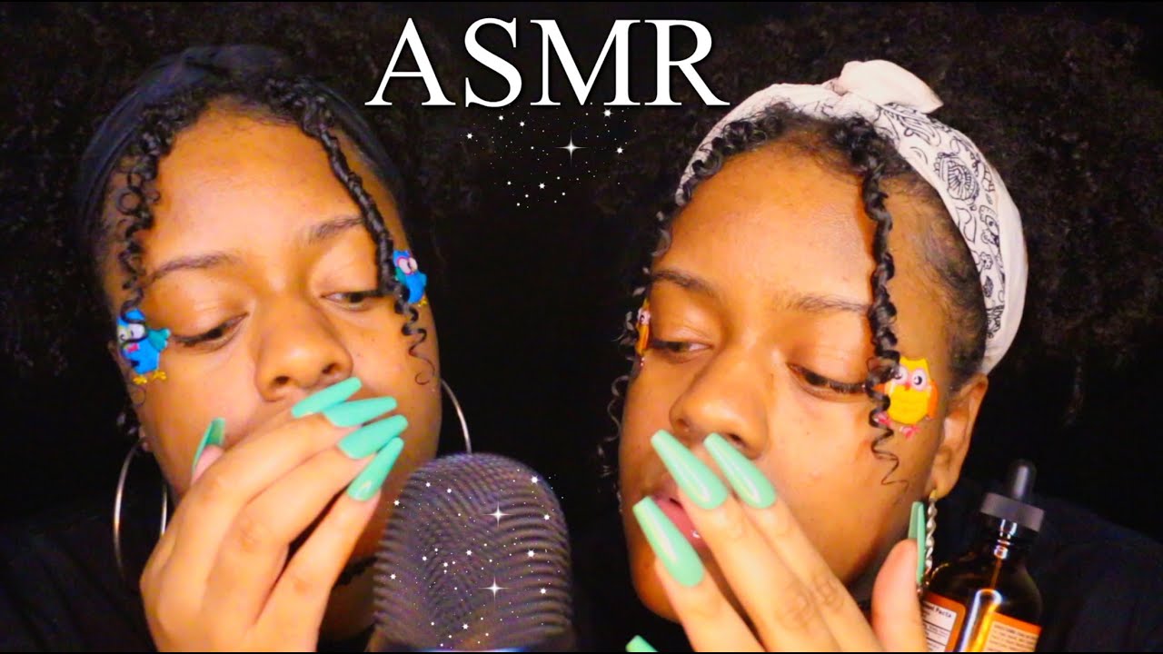 ASMR TWIN ♡ EXTREMELY TINGLY LAYERED TRIGGERS FOR SLEEP ✨♡