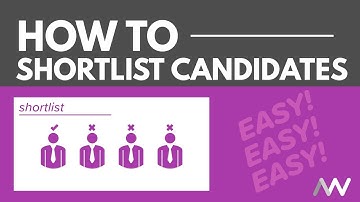 How to Shortlist Candidates for Interviews | Aaron Wallis
