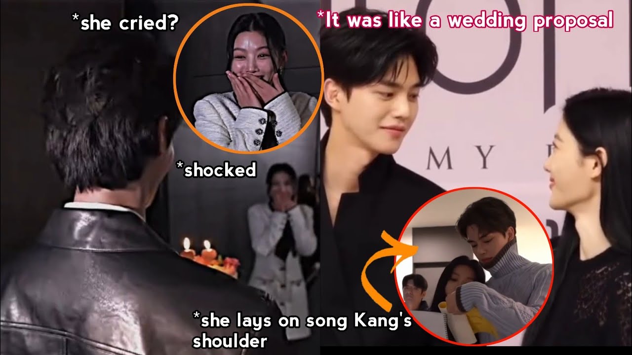 Song Kang made Yoo Jung SHOCKED! IT WAS LIKE A WEDDING PROPOSAL! They're so Obvious!