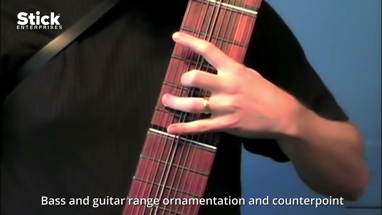 Bass and guitar range ornamentation and counterpoint