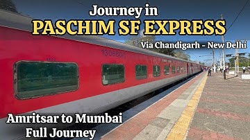 12926 | PASCHIM DELUXE SF EXPRESS JOURNEY | Full Journey | 2nd AC | Part 1
