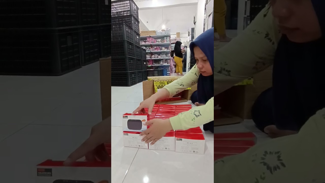 Unboxing 02 Mart 26 // toko:AL ACC JAKARTA // speaker bluetooth mg2 1pcs (cacat) 