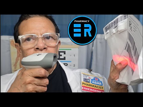 ASMR Pharmacist Refill Prescriptions for Pickup 💊 Tingly Checkup 📋🥼