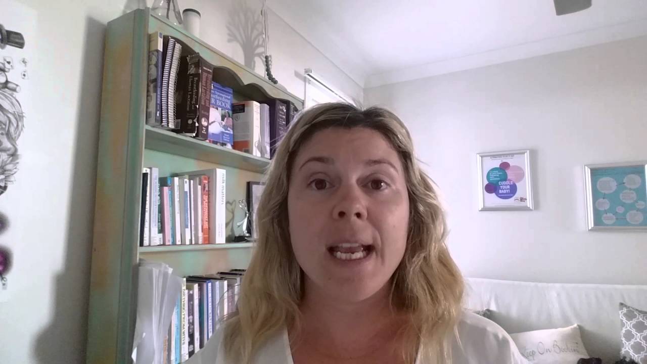 The "flipple" breastfeeding technique in the koala hold YouTube