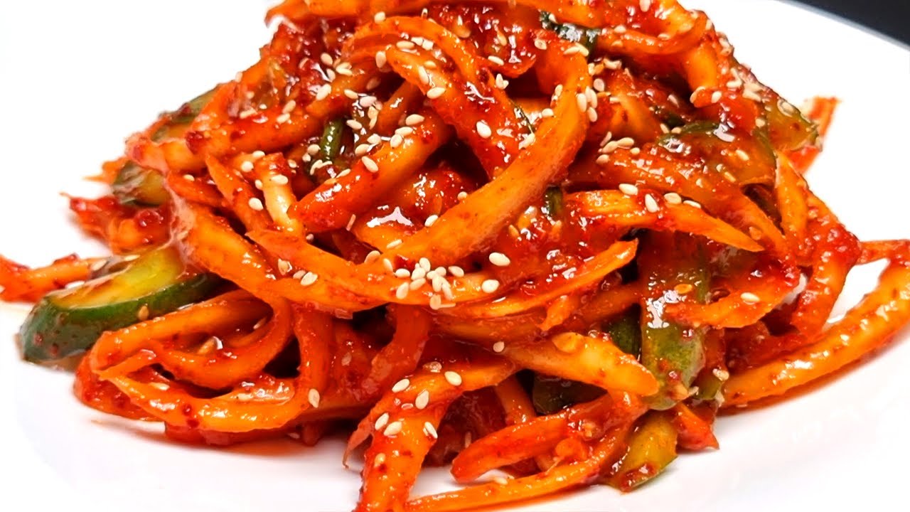 도라지 오이무침