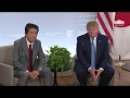 President Trump Participates in a Bilateral Meeting with the Prime Minister of Japan