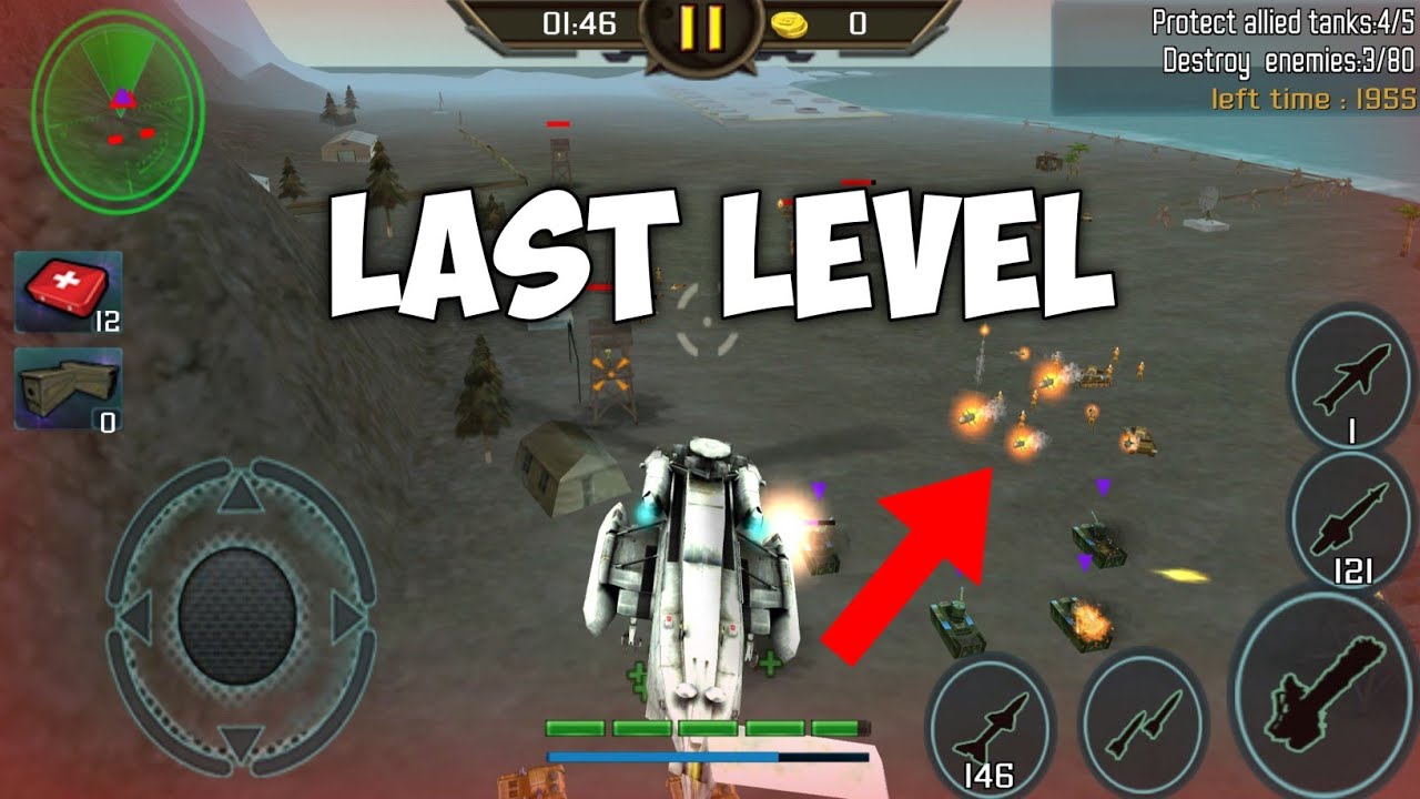 Gunship Strike 3d Final Level Insane Gameplay!!!