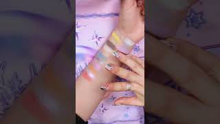 Swatching The New Odens Eye Ice Crystal Eyeshadow Palette