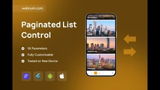 Paginated List Control for FlutterFlow 🚀 #flutterflow #pagination
