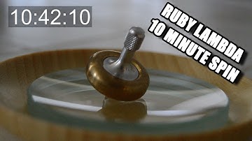 Lambda Brass/Aluminum Ruby 10 Minute Spin || Now with Music