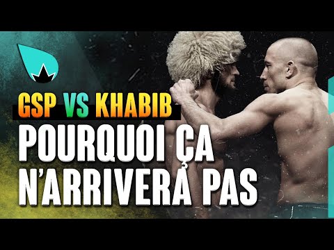 Georges St-Pierre vs. Khabib - pourquoi ça n'arrivera pas