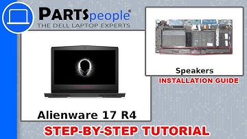 Dell Alienware 17 R4 (P12S001) Speakers How-To Video Tutorial