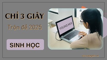 Trộn đề cấu trúc 2025 | Hướng dẫn chi tiết môn Sinh học