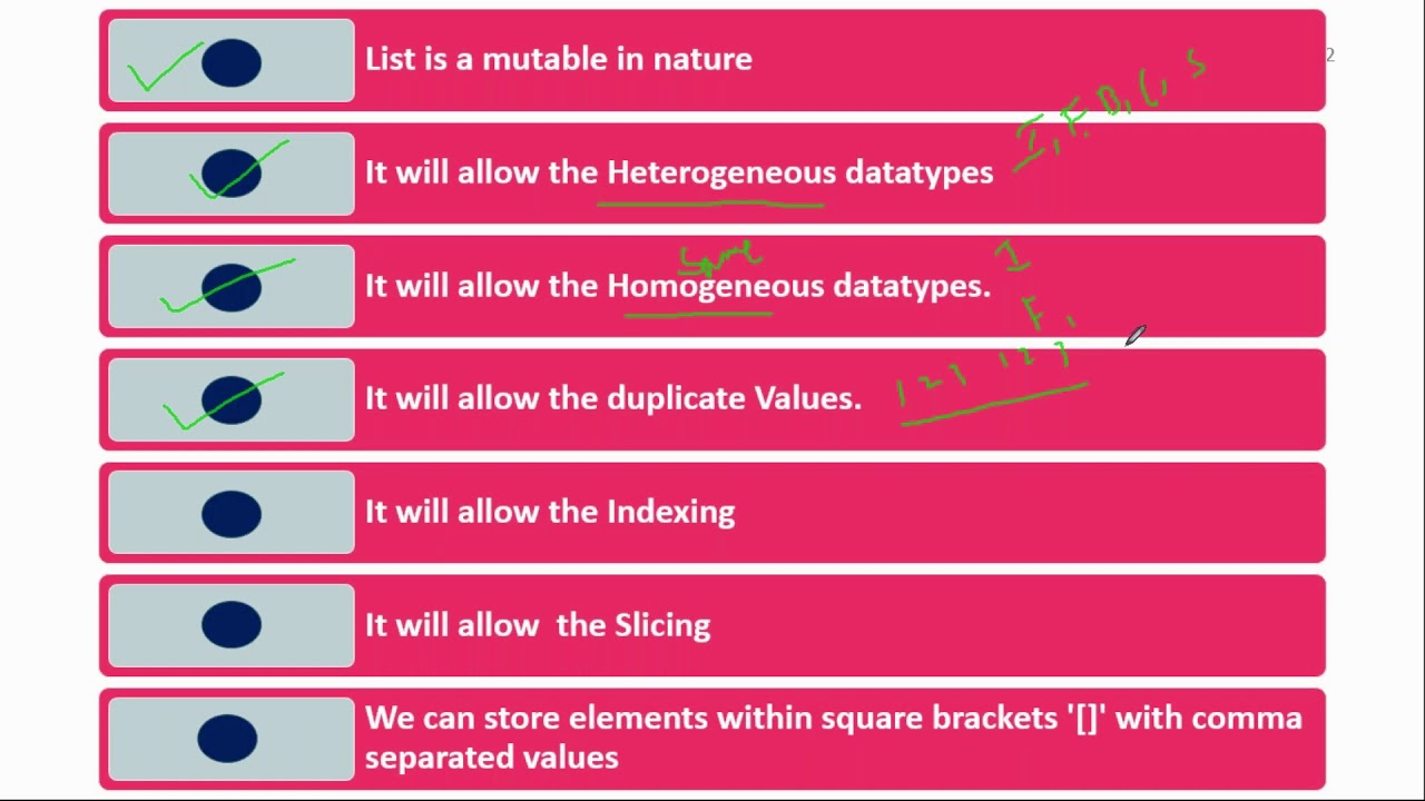 117 List Data Structure in Python - YouTube