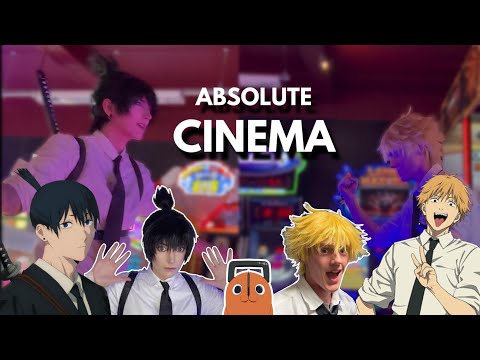 AKI & DENJI IN PUBLIC (Chainsaw Man cosplay outing) 