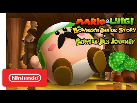 Mario & Luigi: Bowser’s Inside Story + Bowser Jr.’s Journey - Story Trailer - Nintendo 3DS