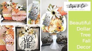 Dollar Tree Pumpkin Signs 3 Ways  ||  Stunning Fall Home Decor  ||  Farmhouse Pumpkin DIY's Dollar Tree Fall Perfect Home Decor Diy 1 Painted Pumpkins