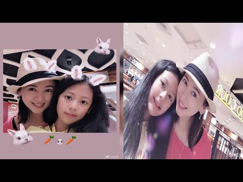 51歲翁虹女兒合影曝光，母女倆像姐妹花一樣！