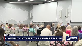 Wichita residents voice concerns on Medicaid, education funding and data centers at legislative f...