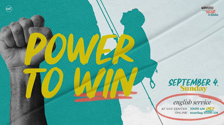 The Power to Win: It’s Not Me But Christ In Me | Paul Tan-Chi