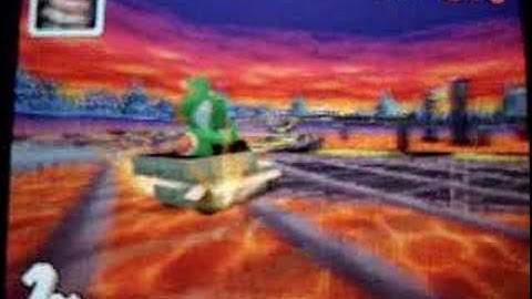 Mario Kart DS: A red shell saved me from a blue shell