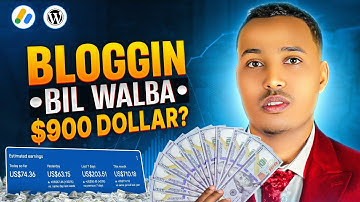 Xirfad Fudud Bloggin Bil walba ka samee $900 Full Course Bilaw ilaa Dhamaad Meeqa ayaa sameeyay ?