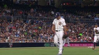 MIL@SD: Cosart nets his first K on the Padres