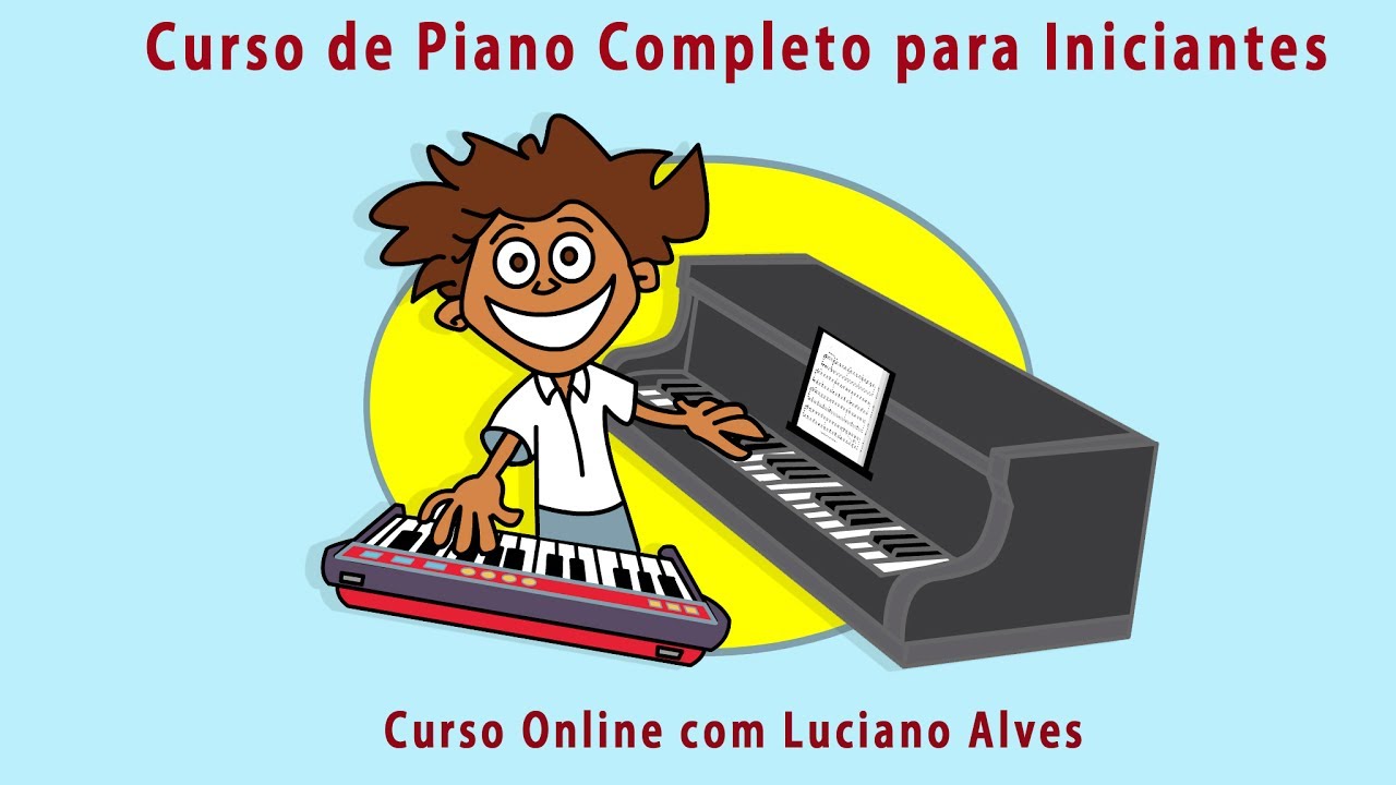 Apresentação do Curso de Piano Online para Iniciantes com Luciano