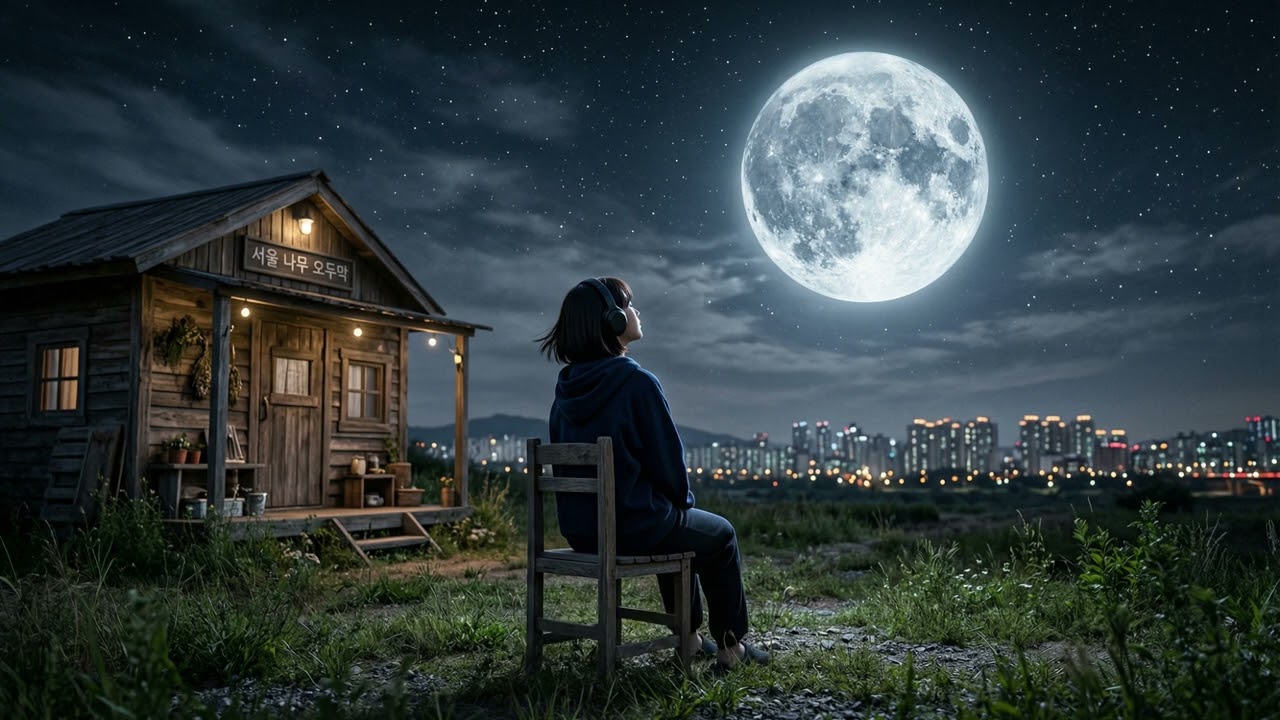 [♪] 불이 꺼진 방에서 들어야되는 잔잔함 [ 창문 넘어 달빛 ]
