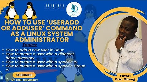 How to Create a New User | Linux System | System Administrator | System Engineering