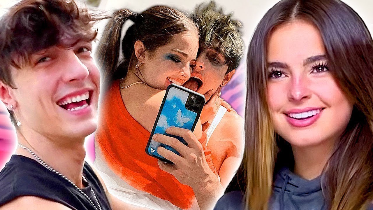 Tik Tok exes Addison Rae & Bryce Hall DATING after posting THESE photos + Addison REACTS on Twitter